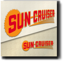 Large Sun Cruiser #2 Trailer Decal